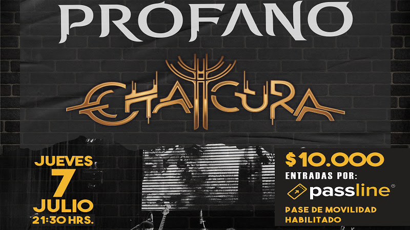 Profano se presenta junto a Chaicura en el Bar de&nbsp;René
