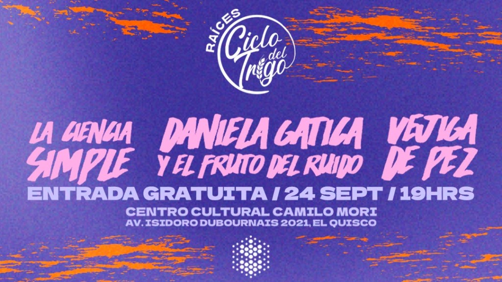 Este sábado 24 de septiembre Sello Trigal presenta nueva fecha de Ciclo del&nbsp;Trigo