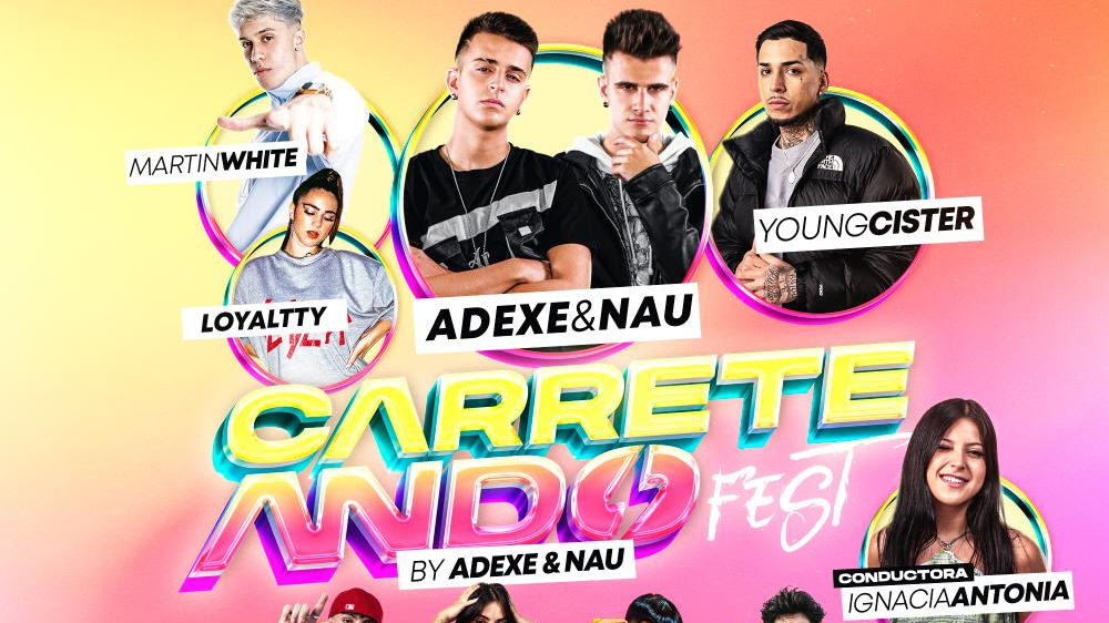 Adexe & Nau será el show principal de Carreteando&nbsp;Fest