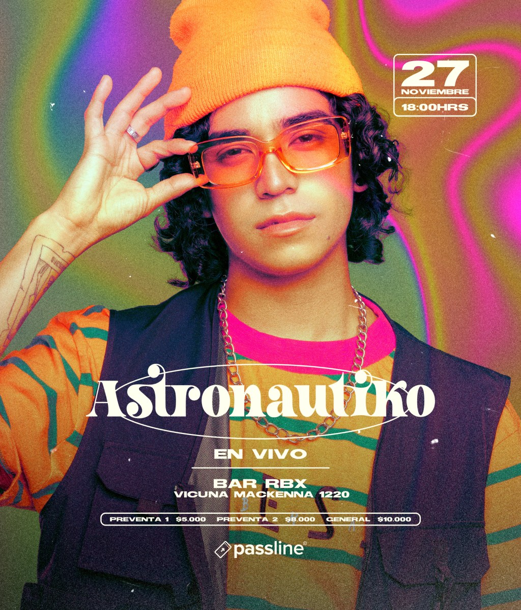 Astronautiko agenda show en&nbsp;vivo