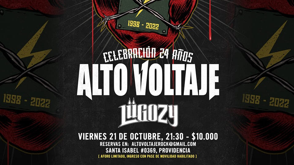 Alto Voltaje celebra 24 años de carrera musical, con show enBar de&nbsp;René